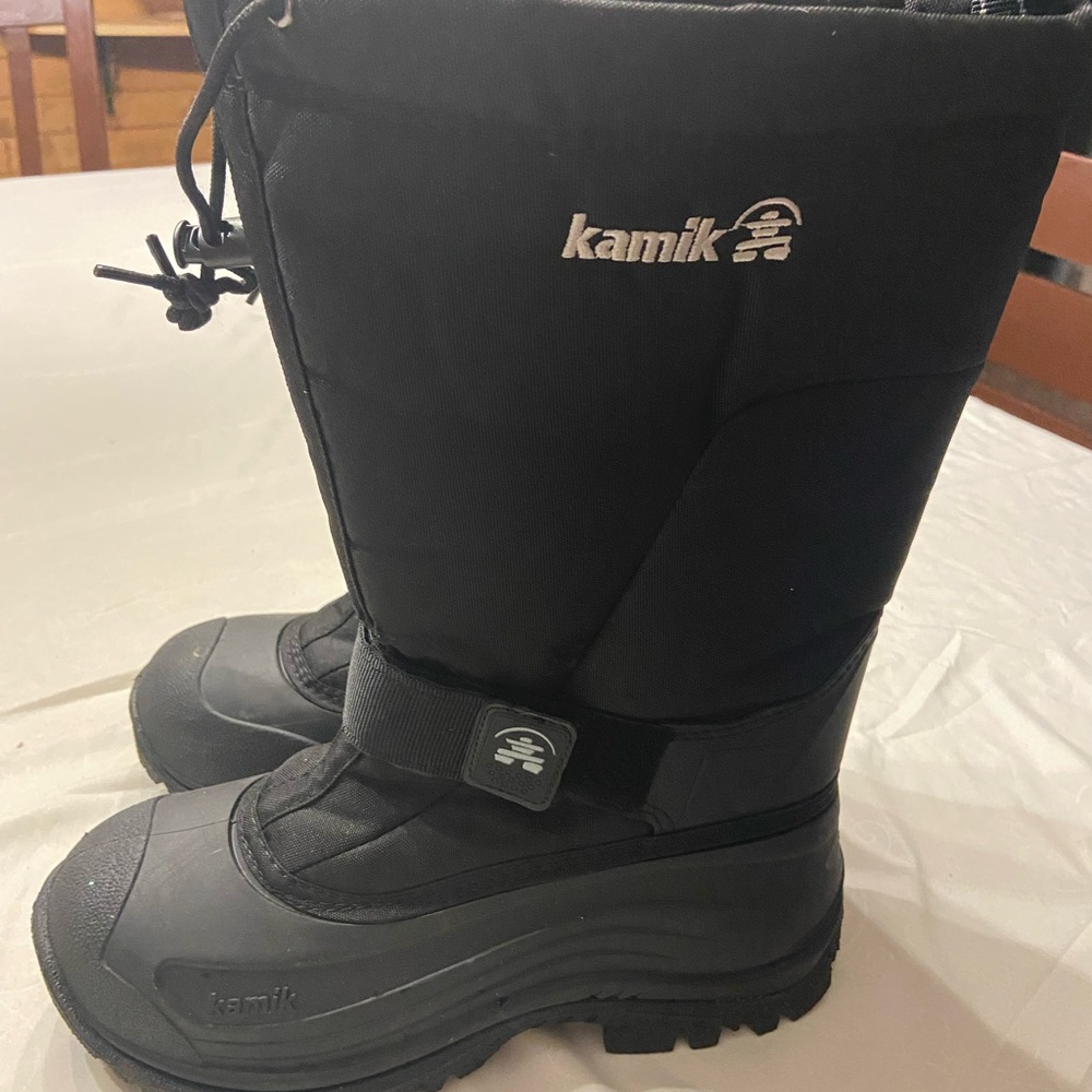 Kamik Black Snow Boots